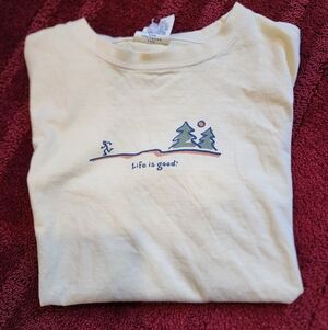Life Is Good Trail Running Tee
